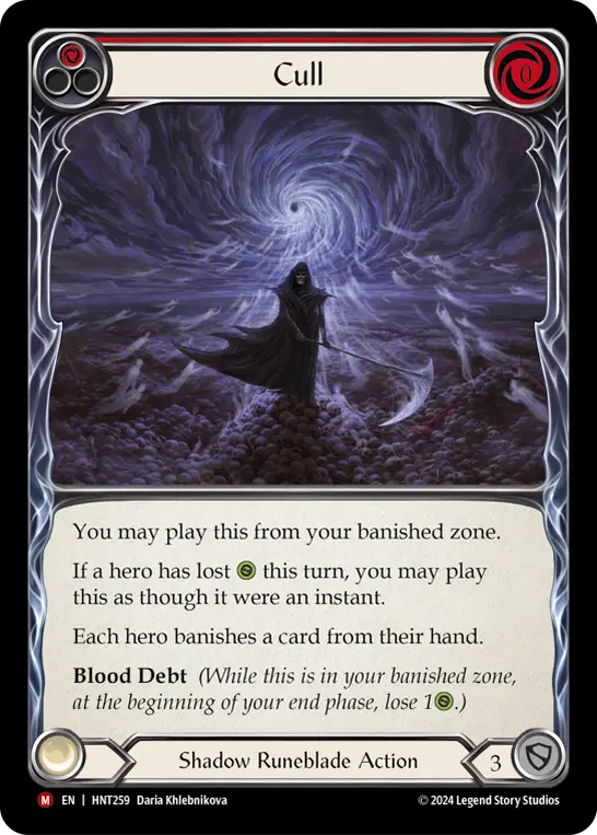 Cull — The Hunted