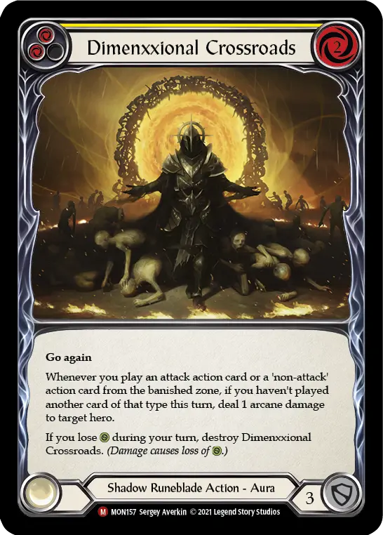 Dimenxxional Crossroads — Monarch