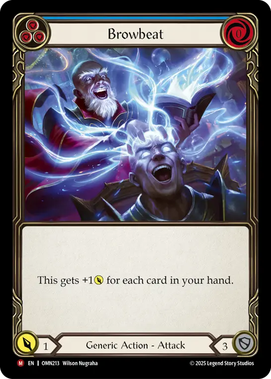 Browbeat (Blue) — Omens of the Third Age