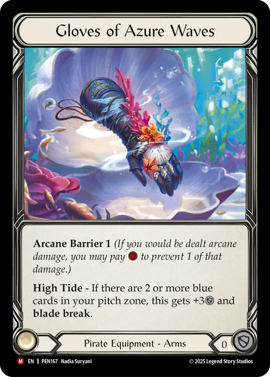 Gloves Of Azure Waves — Compendium of Rathe