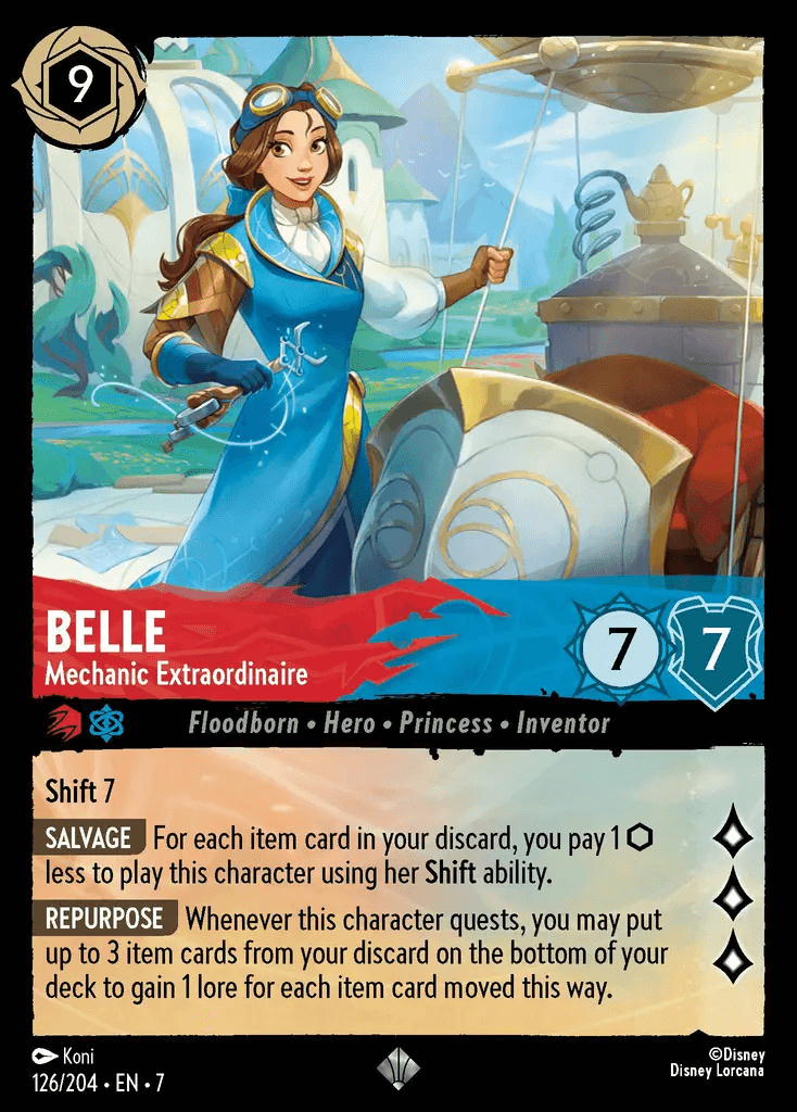 Belle - Mechanic Extraordinaire — Archazia's Island