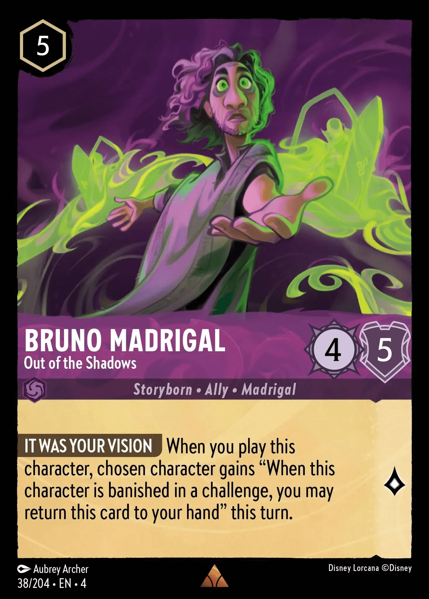 Bruno Madrigal - Out of the Shadows — Ursula's Return