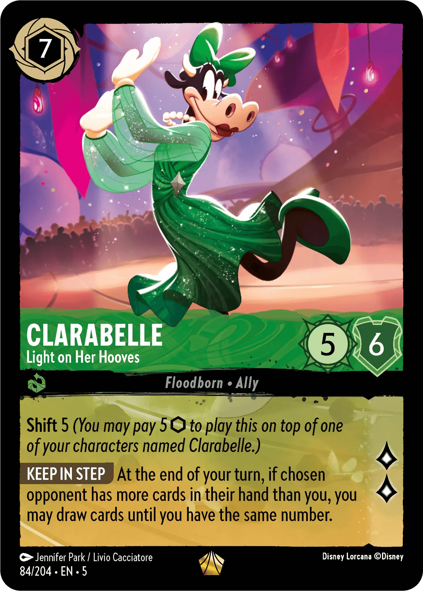 Clarabelle - Light on Her Hooves — Shimmering Skies