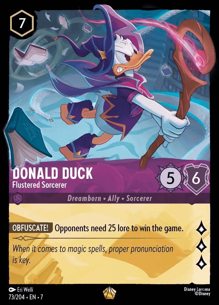 Donald Duck - Flustered Sorcerer — Archazia's Island