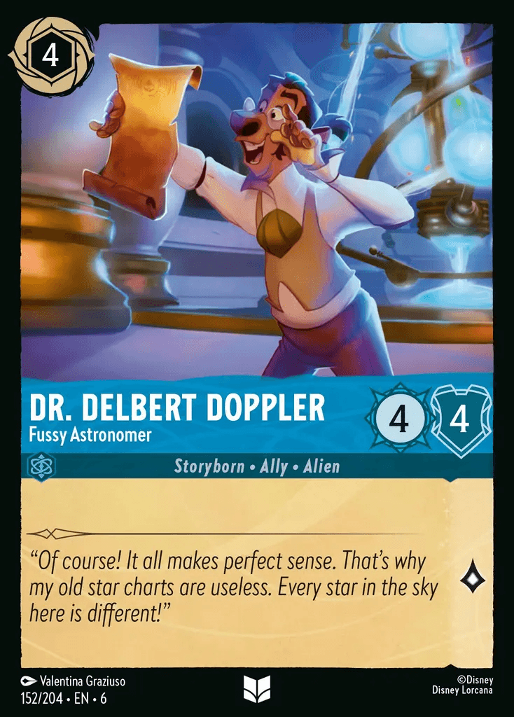 Dr. Delbert Doppler - Fussy Astronomer — Azurite Sea