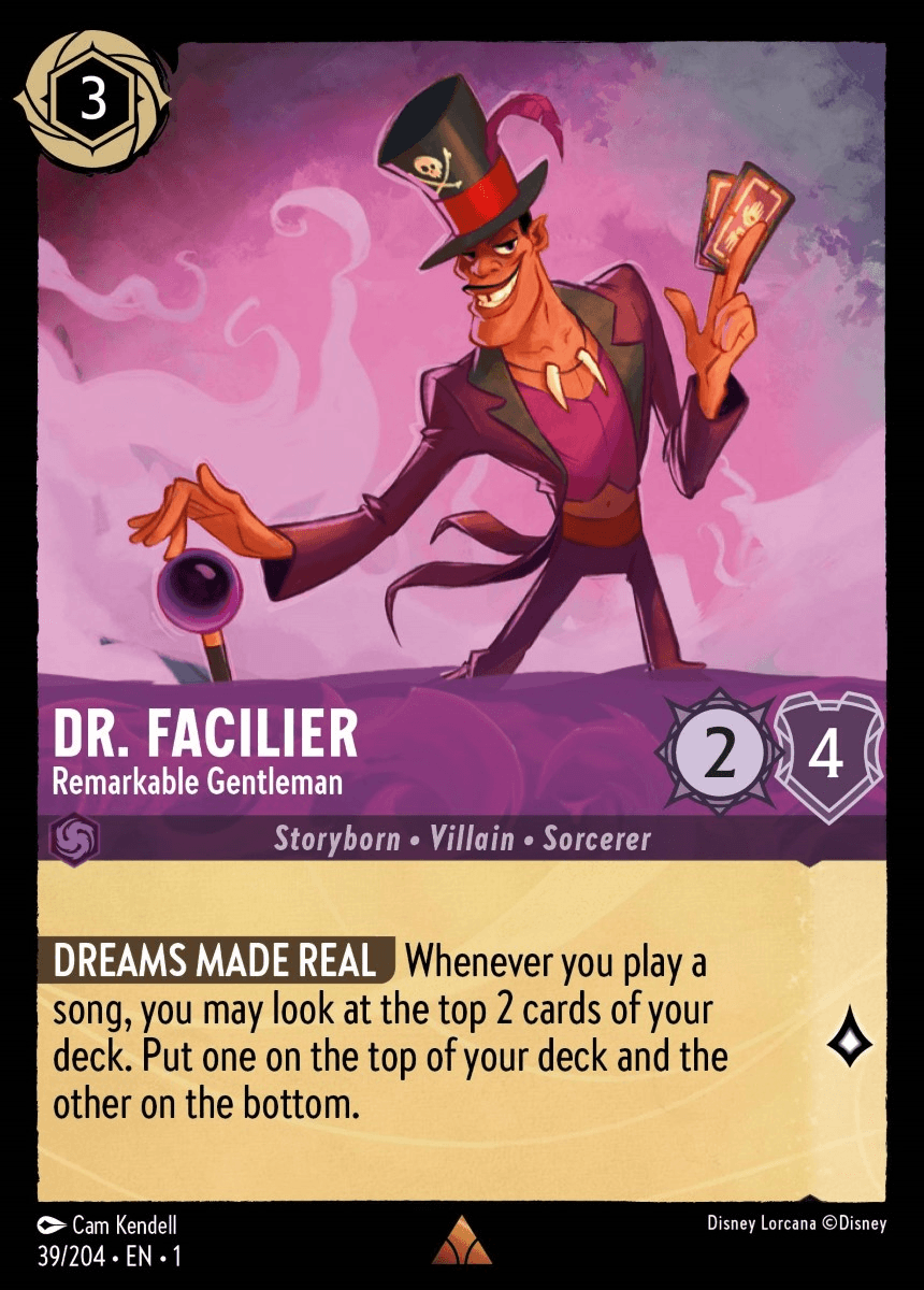 Dr. Facilier - Remarkable Gentleman — The First Chapter