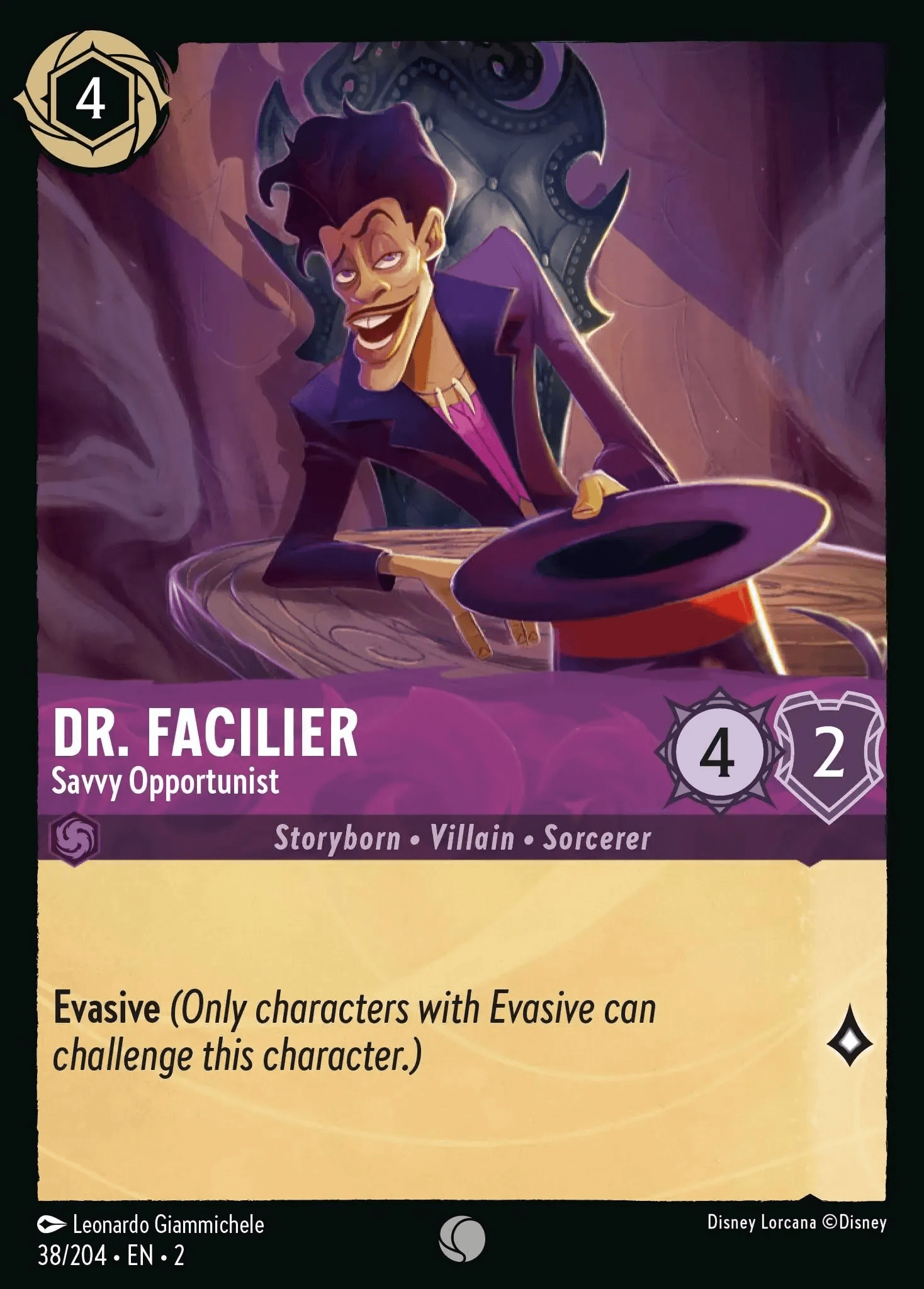 Dr. Facilier - Savvy Opportunist — Rise of the Floodborn