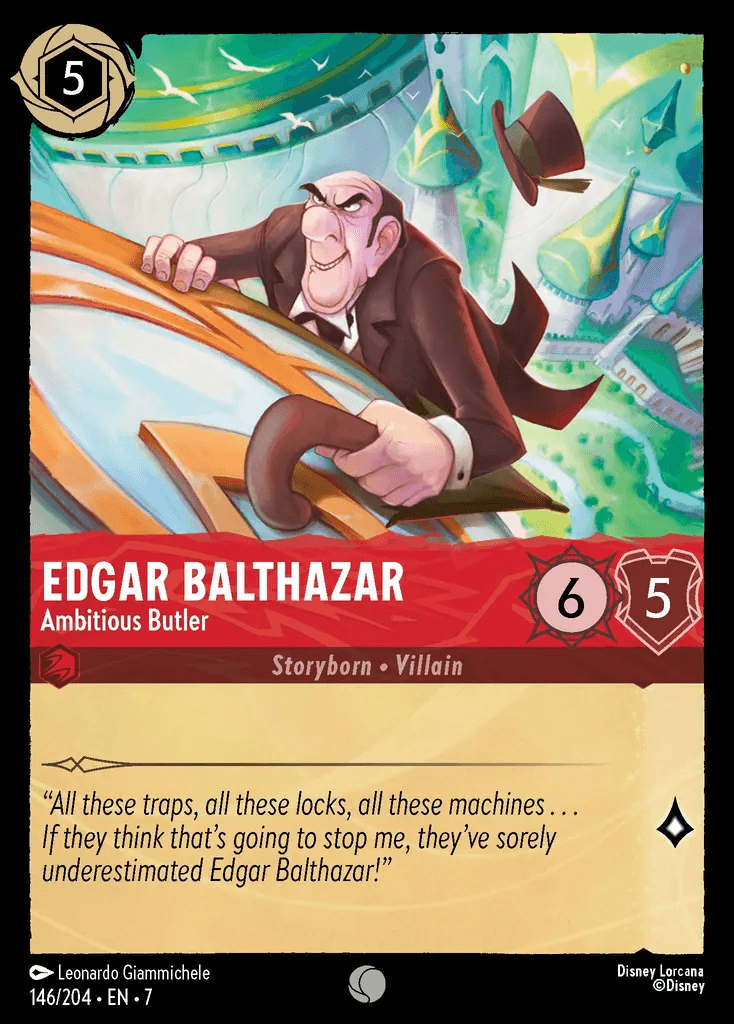 Edgar Balthazar - Ambitious Butler — Archazia's Island