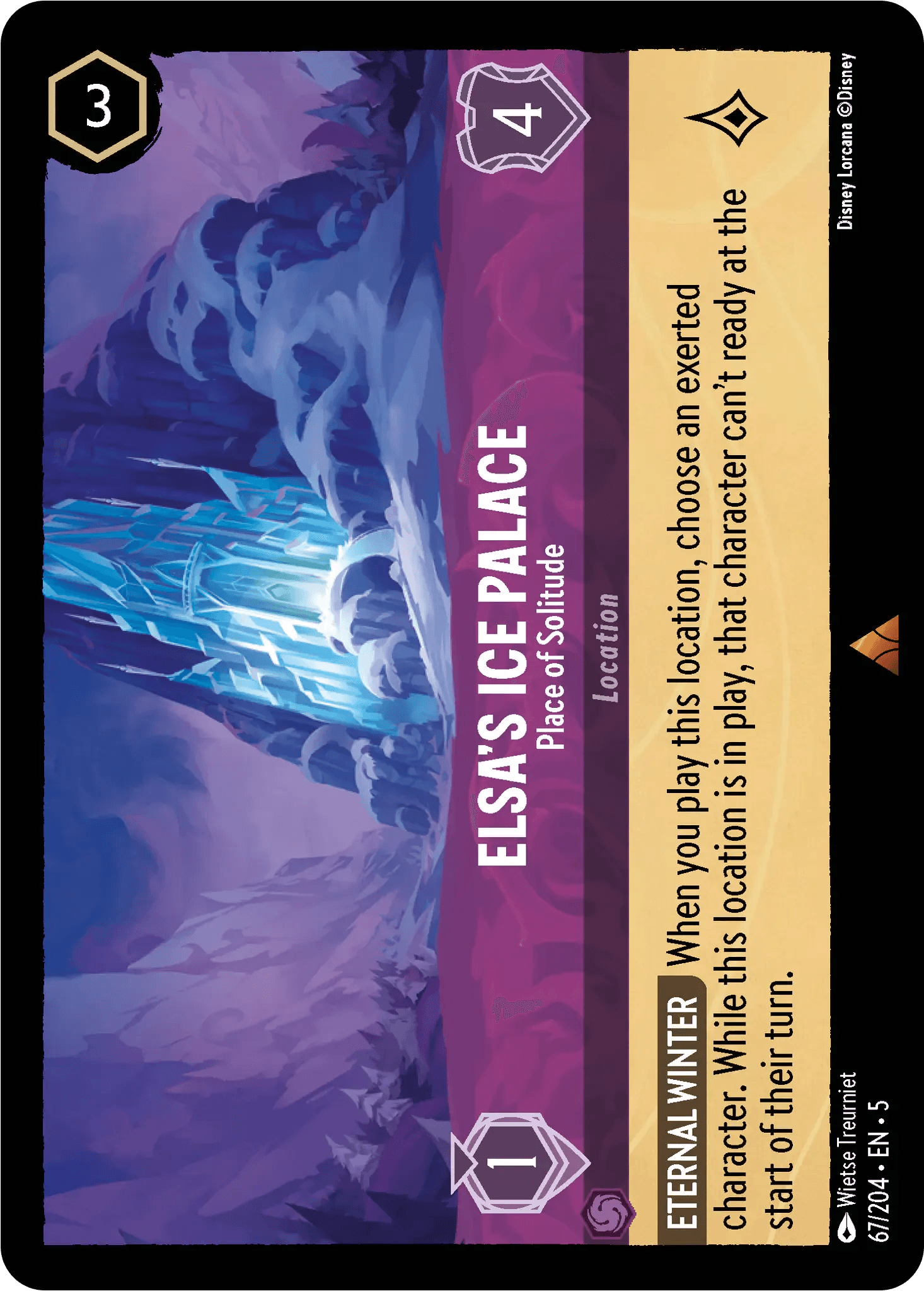 Elsa's Ice Palace - Place of Solitude — Shimmering Skies