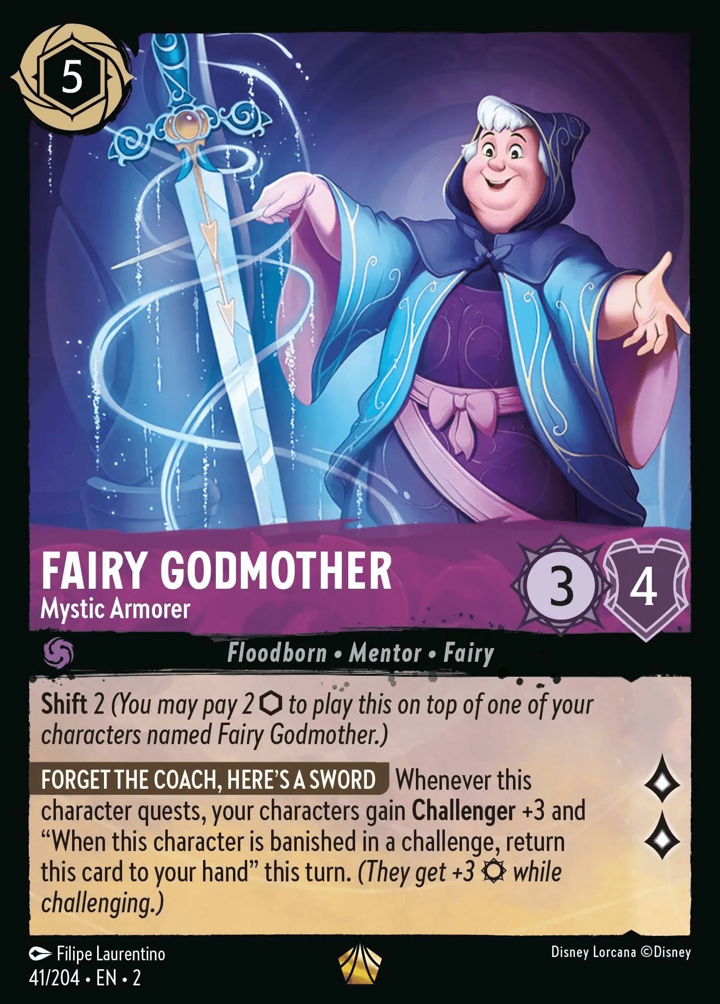 Fairy Godmother - Mystic Armorer — Rise of the Floodborn