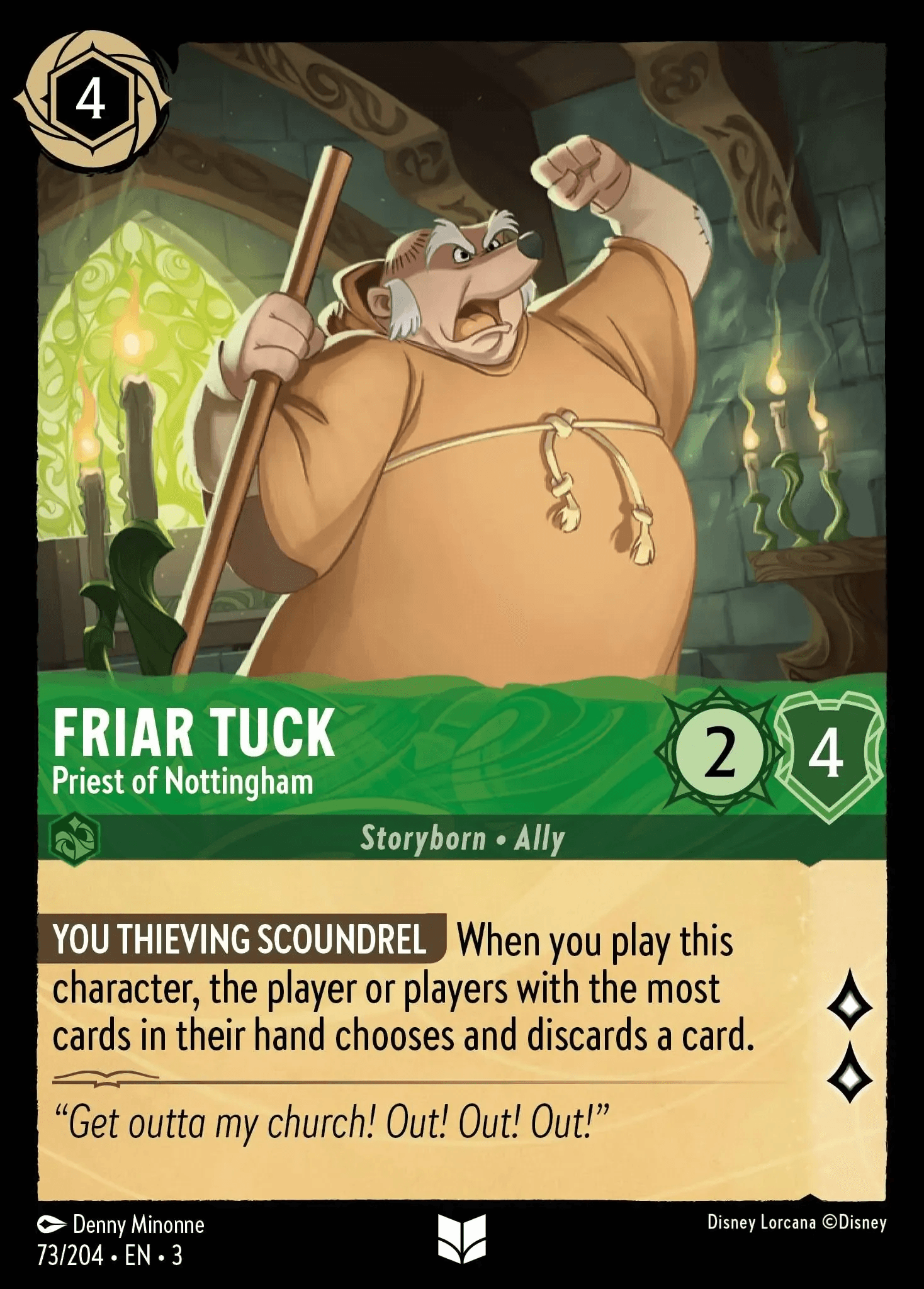 Friar Tuck - Priest of Nottingham — Into the Inklands