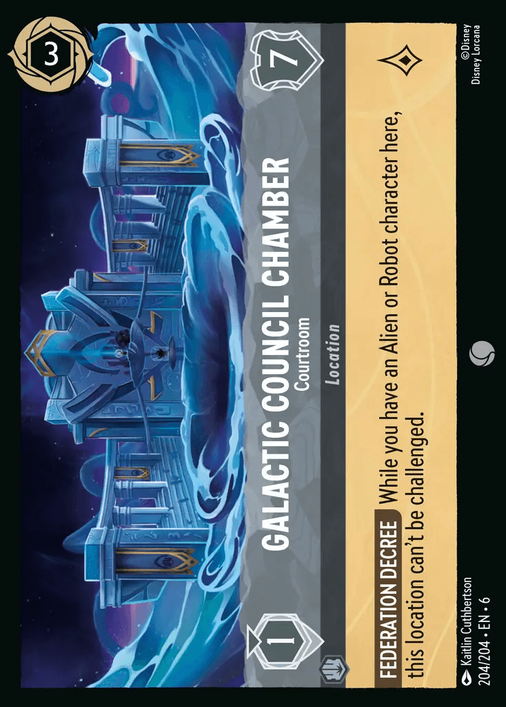 Galactic Council Chamber - Courtroom — Azurite Sea