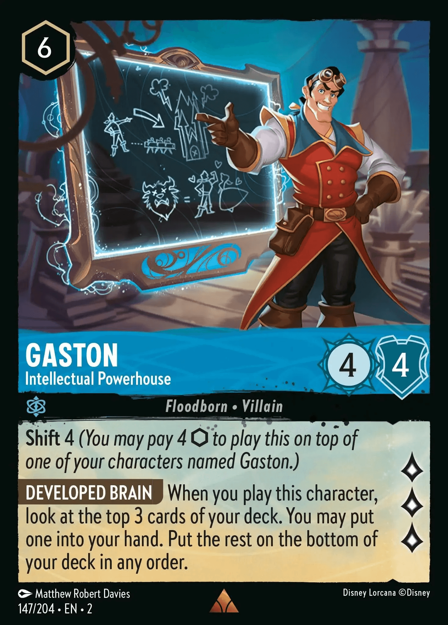 Gaston - Intellectual Powerhouse — Rise of the Floodborn