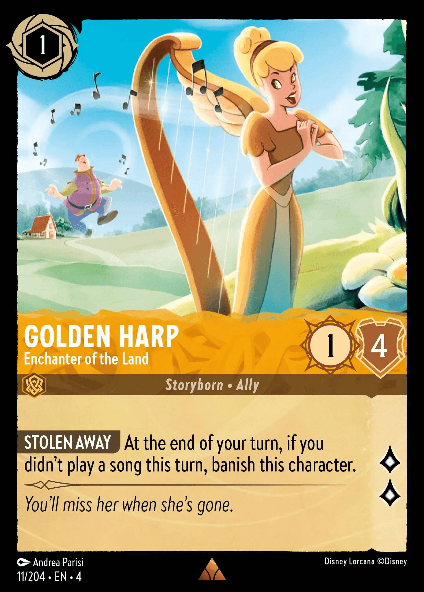 Golden Harp - Enchanter of the Land — Ursula's Return