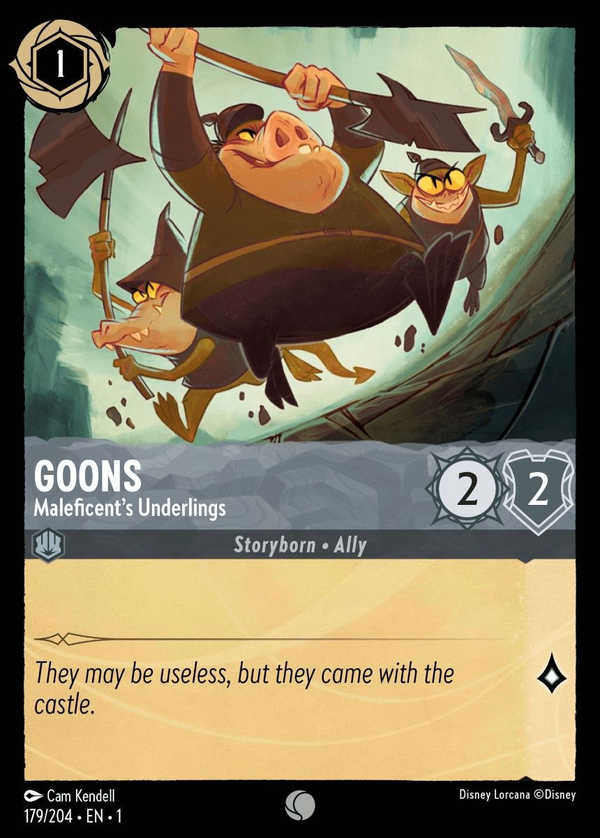 Goons - Maleficent's Underlings — The First Chapter