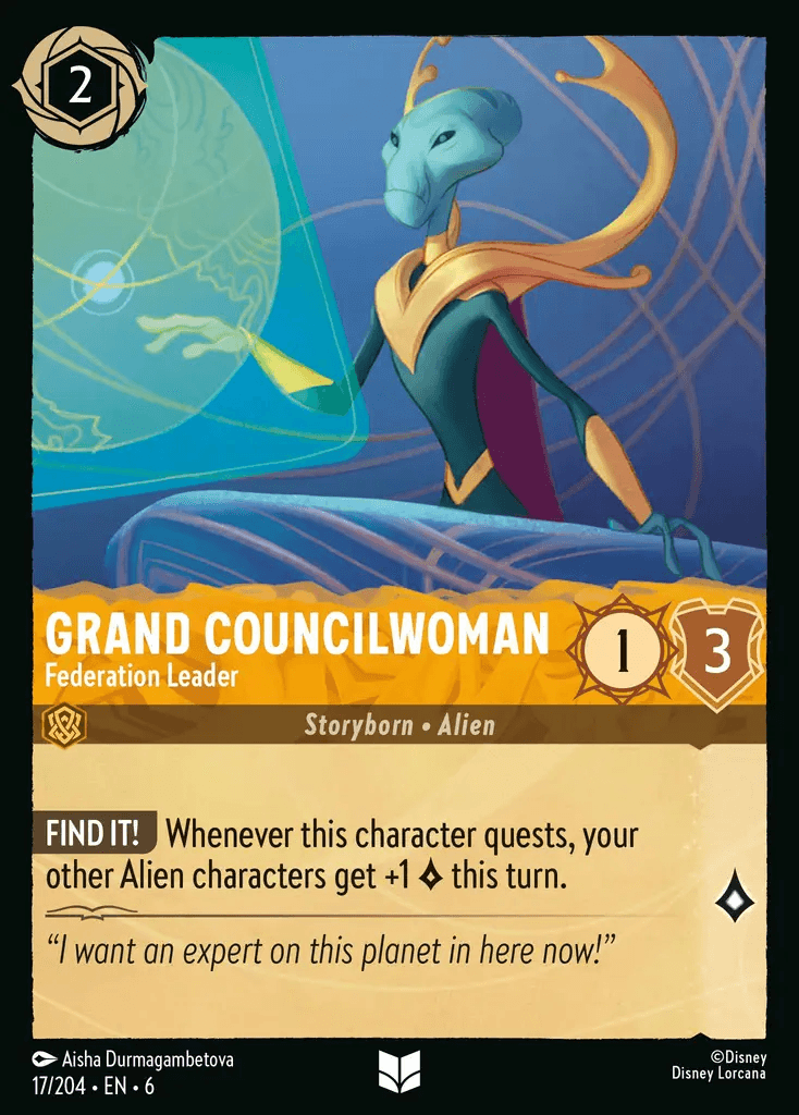 Grand Councilwoman - Federation Leader — Azurite Sea