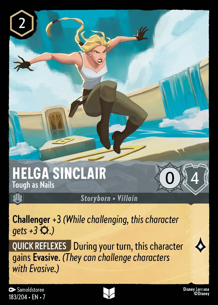 Helga Sinclair - Tough as Nails — Archazia's Island