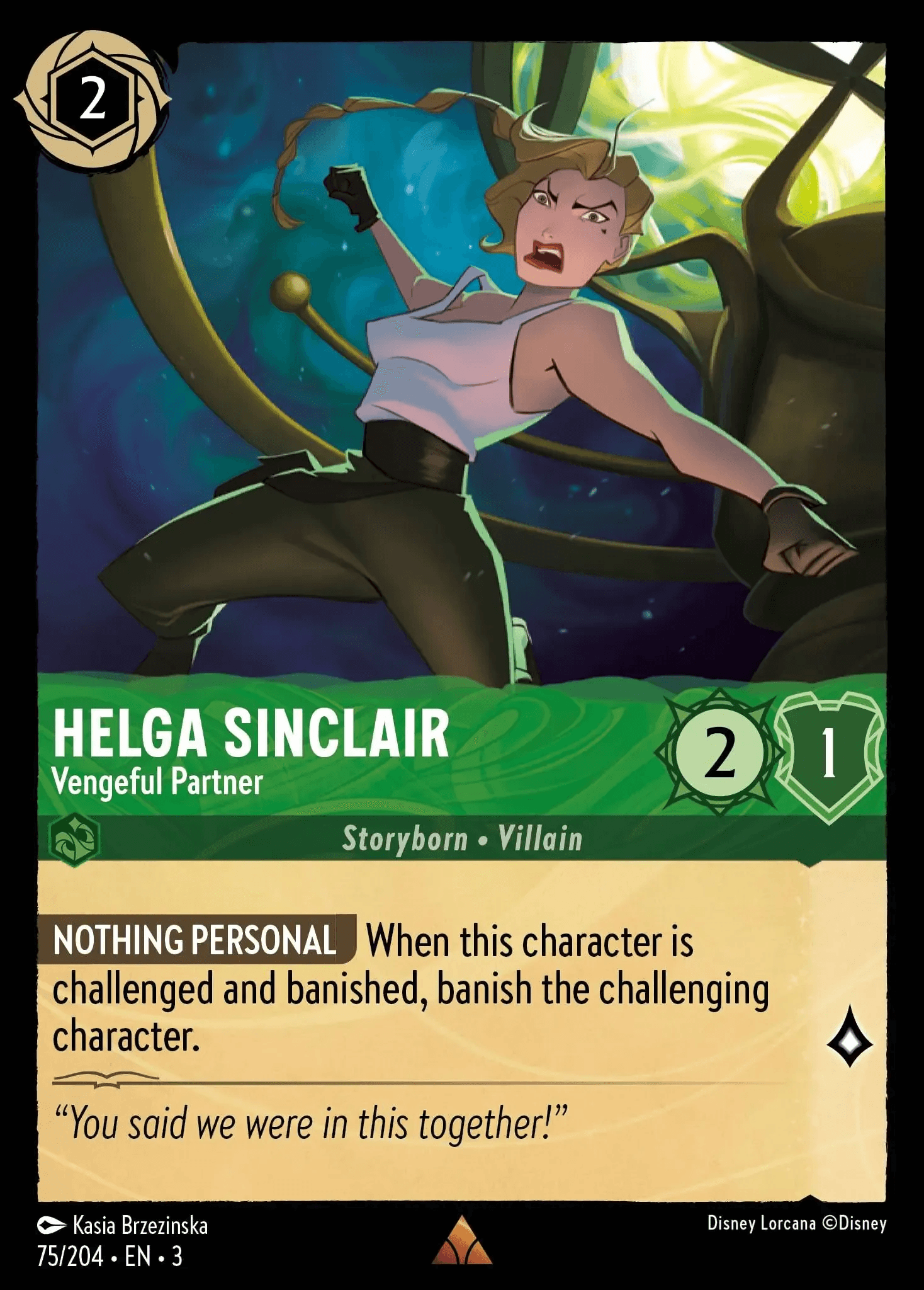 Helga Sinclair - Vengeful Partner — Into the Inklands