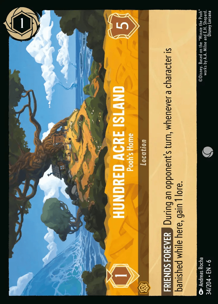 Hundred Acre Island - Pooh's Home — Azurite Sea