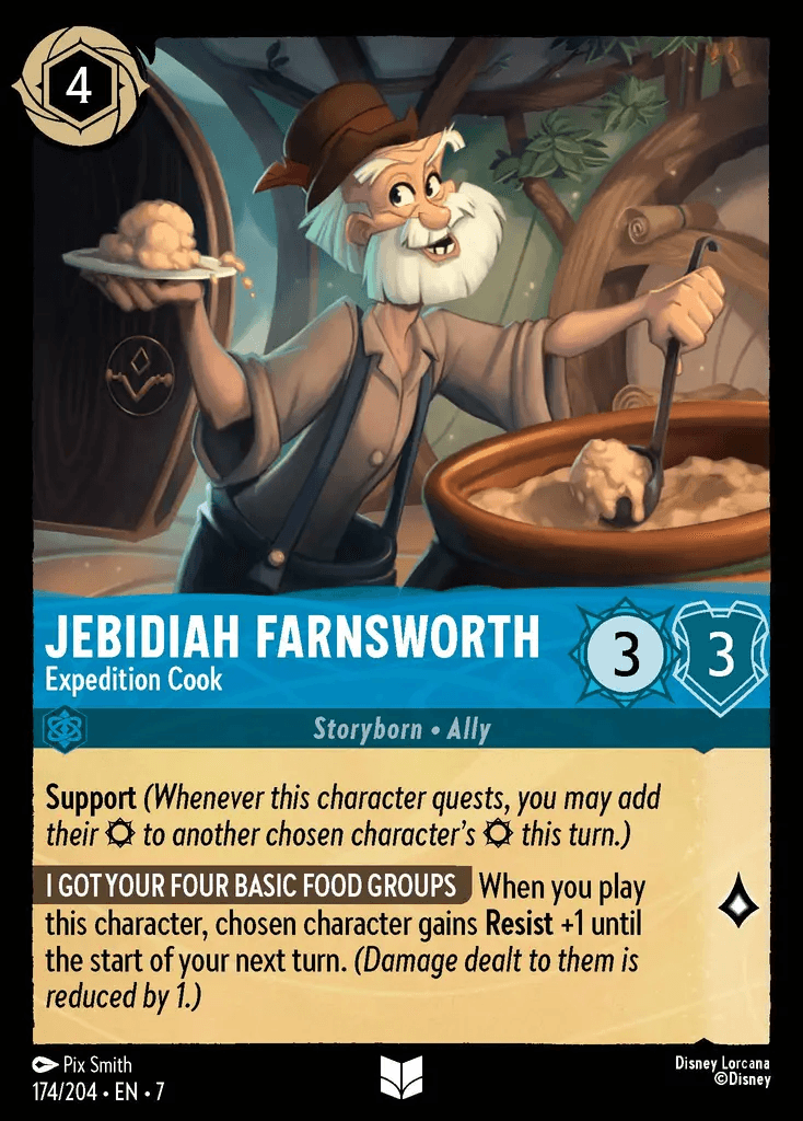 Jebidiah Farnsworth - Expedition Cook — Archazia's Island