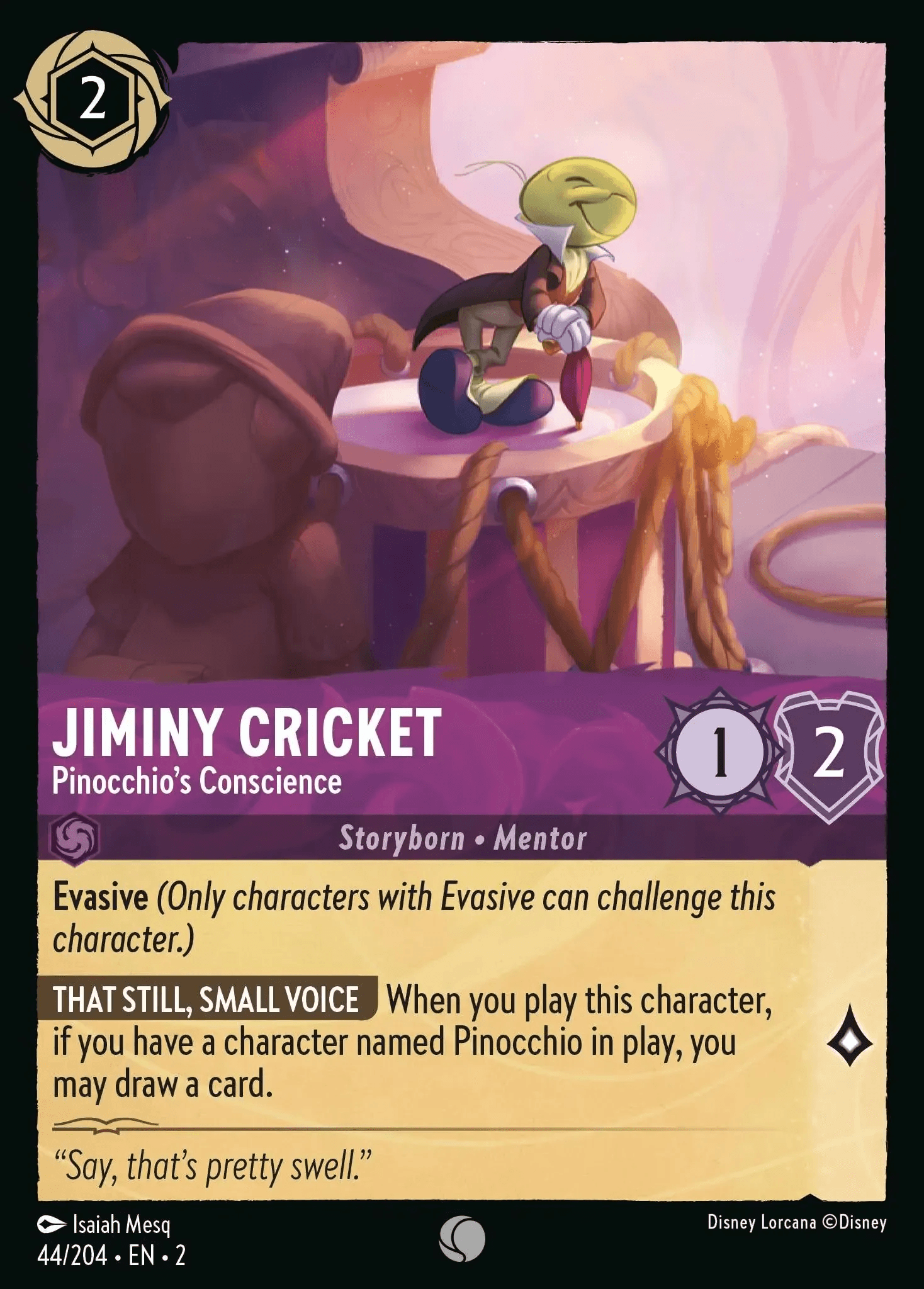 Jiminy Cricket - Pinocchio's Conscience — Rise of the Floodborn
