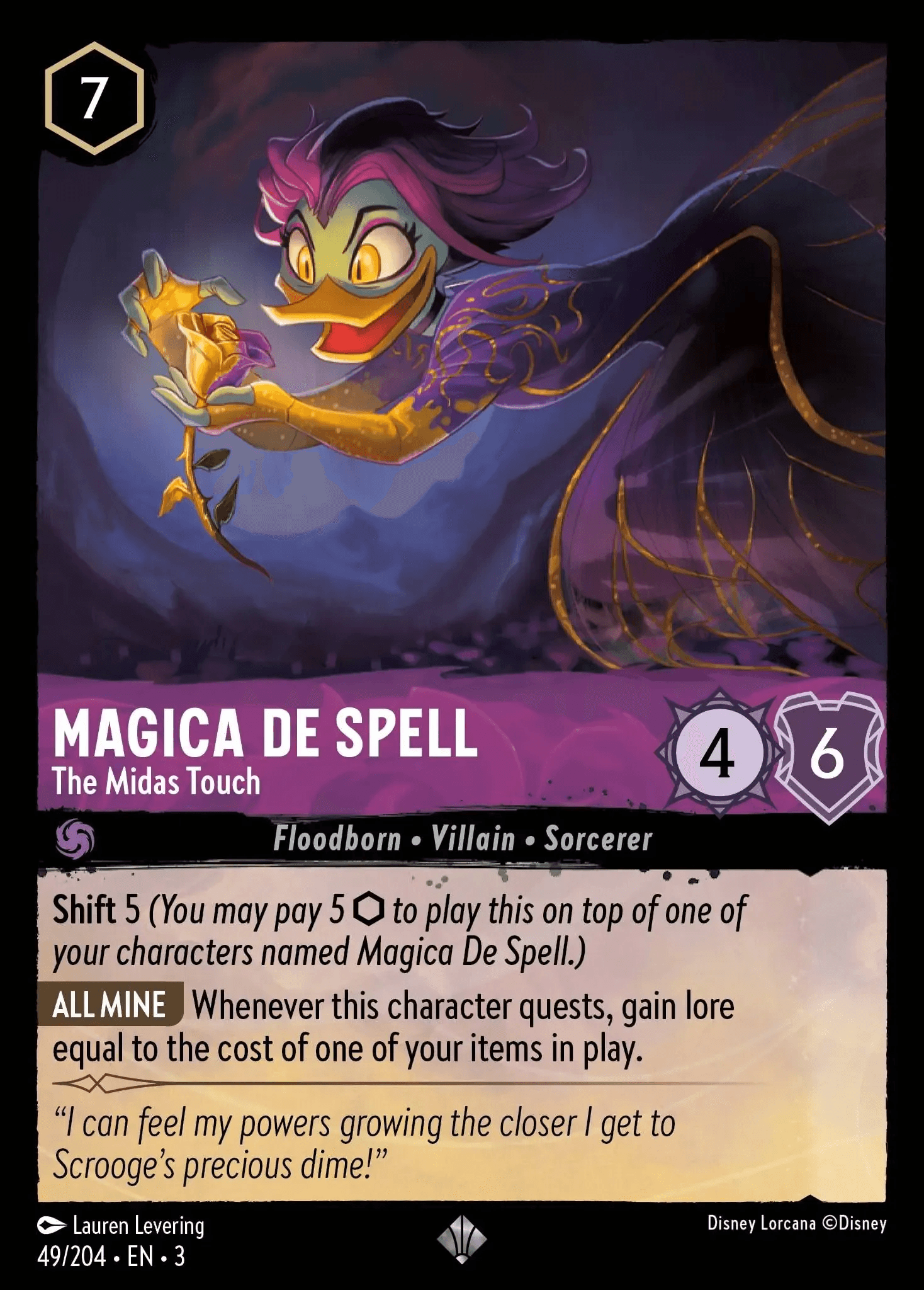 Magica De Spell - The Midas Touch — Into the Inklands
