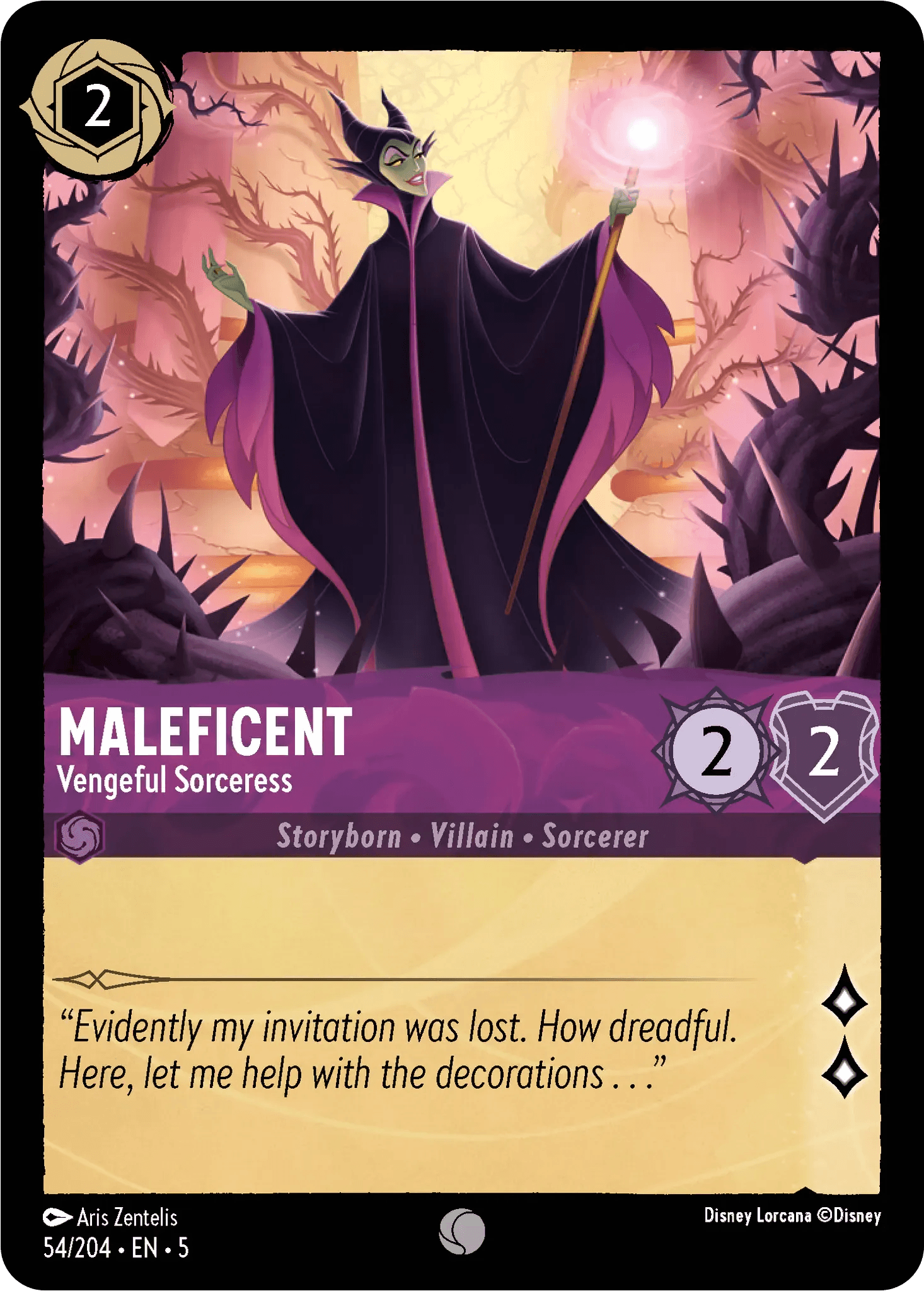 Maleficent - Vengeful Sorceress — Shimmering Skies