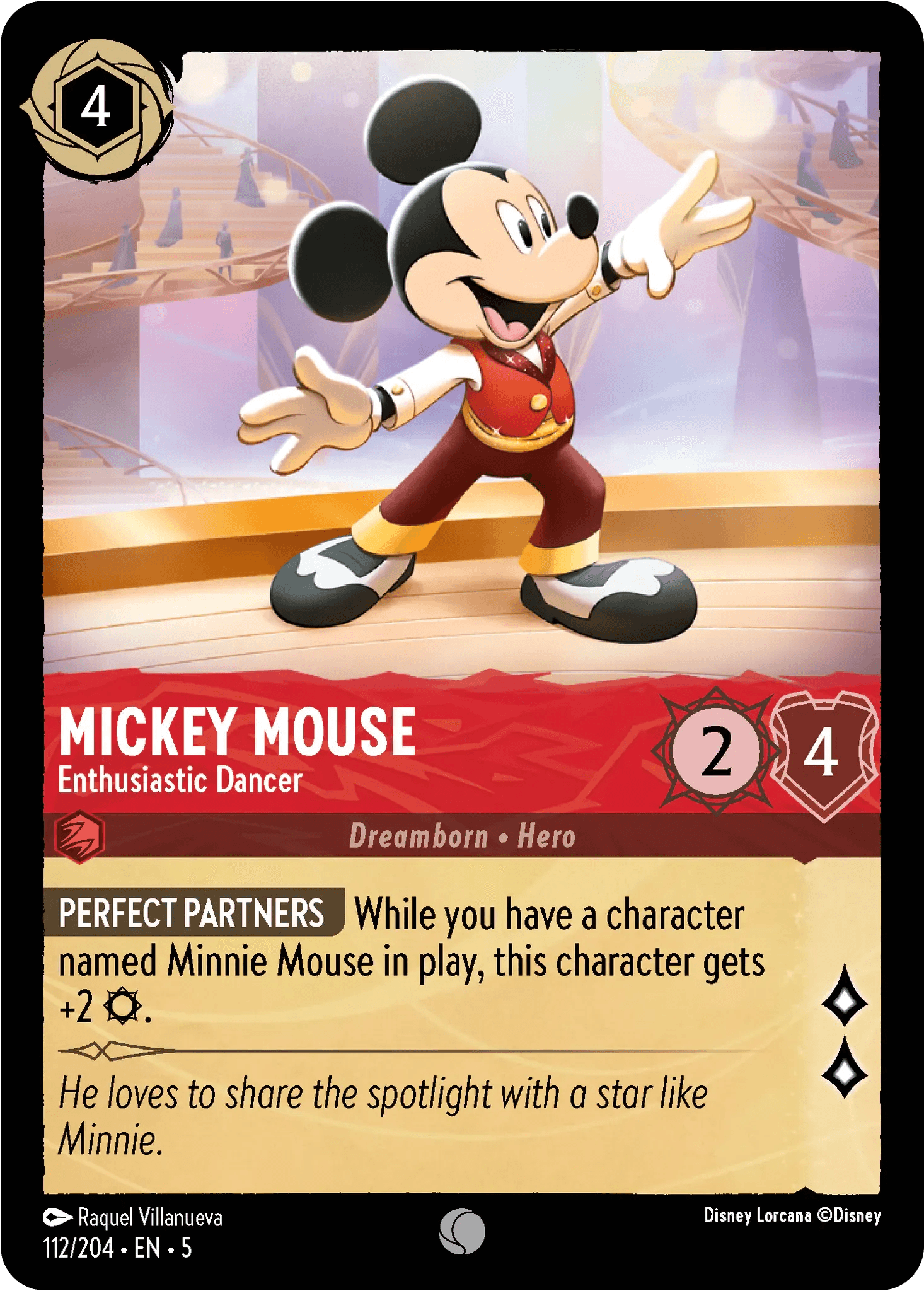 Mickey Mouse - Enthusiastic Dancer — Shimmering Skies