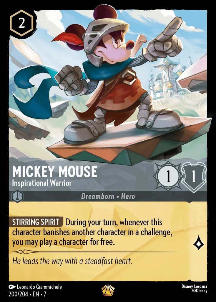 Mickey Mouse - Inspirational Warrior — Archazia's Island