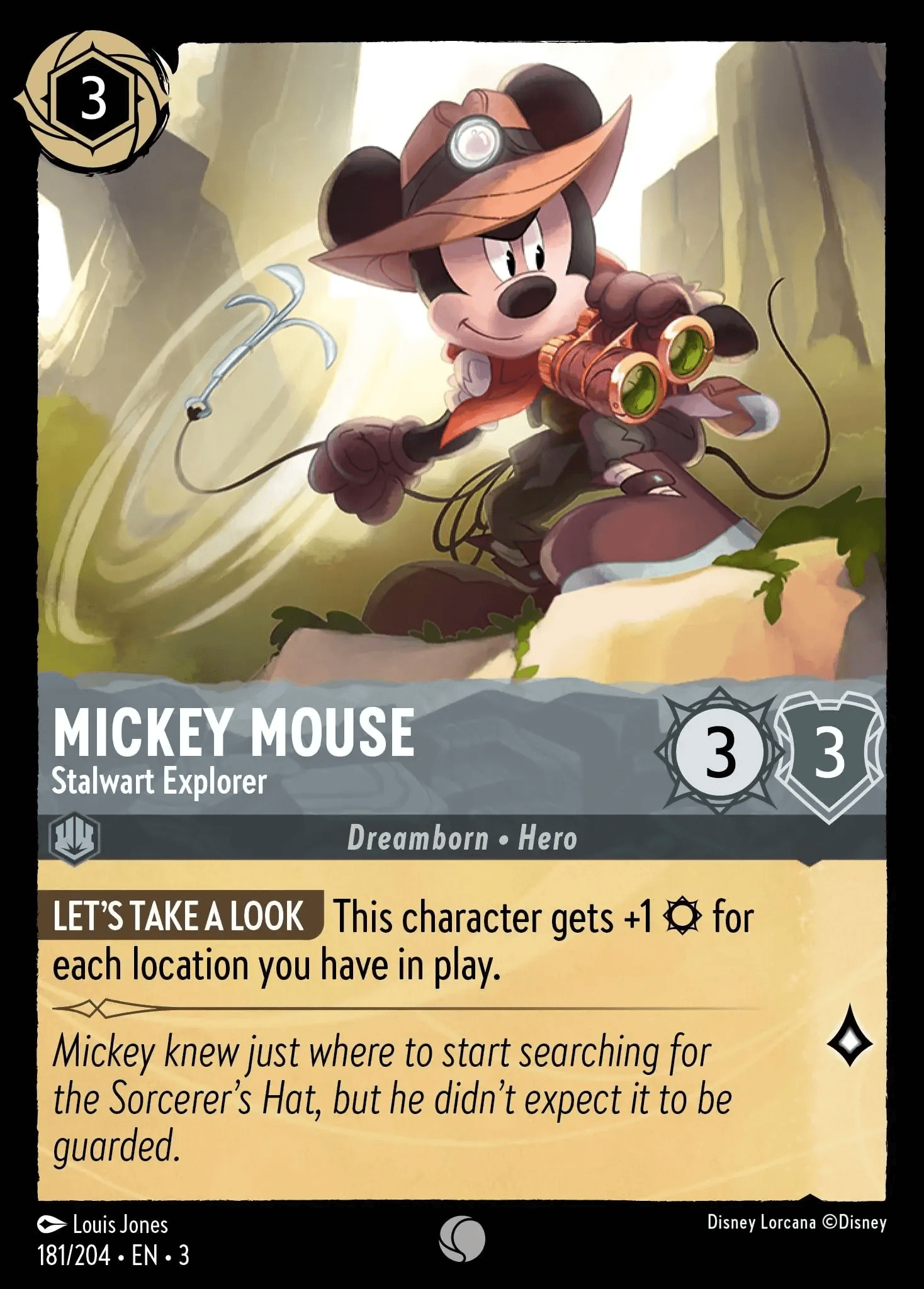 Mickey Mouse - Stalwart Explorer — Into the Inklands
