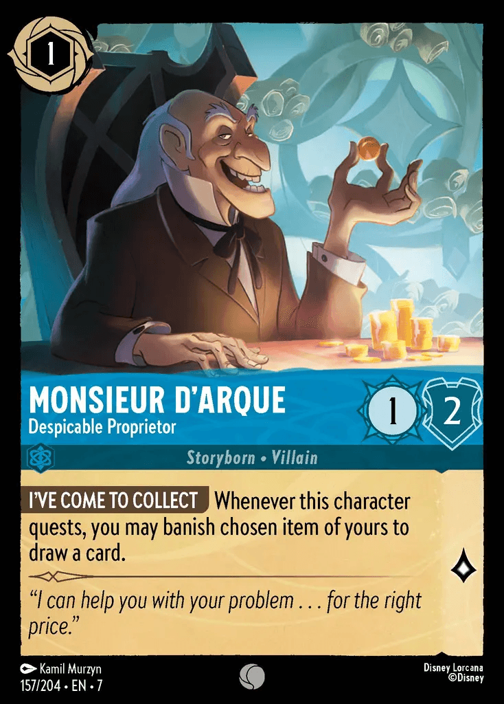 Monsieur D'Arque - Despicable Proprietor — Archazia's Island