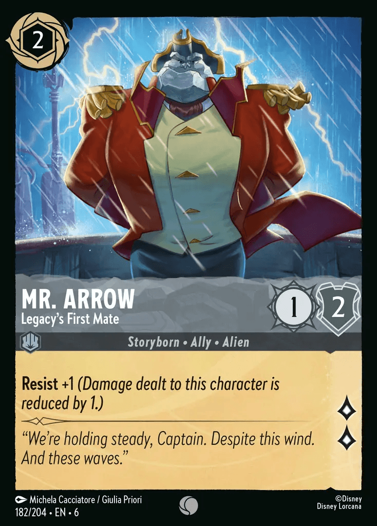 Mr. Arrow - Legacy's First Mate — Azurite Sea