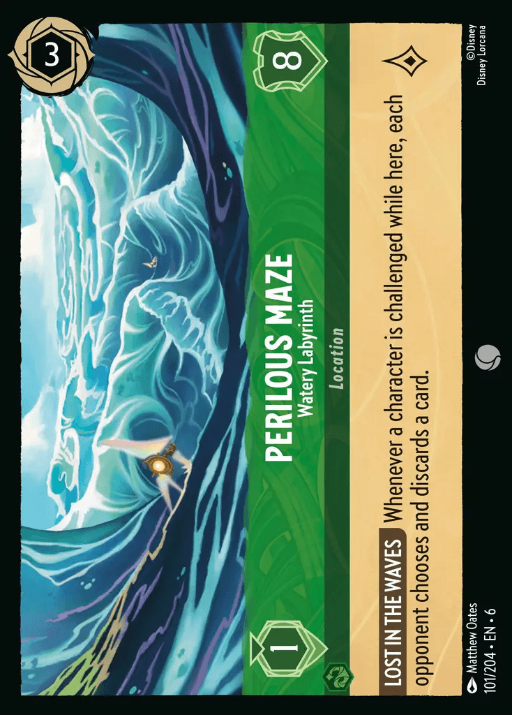 Perilous Maze - Watery Labyrinth — Azurite Sea