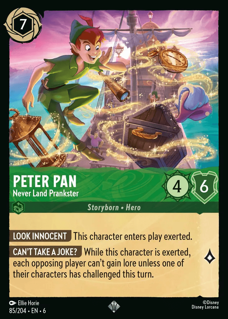 Peter Pan - Never Land Prankster — Azurite Sea