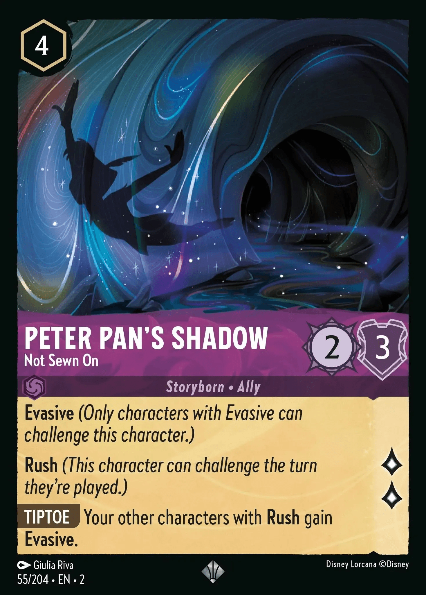 Peter Pan's Shadow - Not Sewn On — Rise of the Floodborn