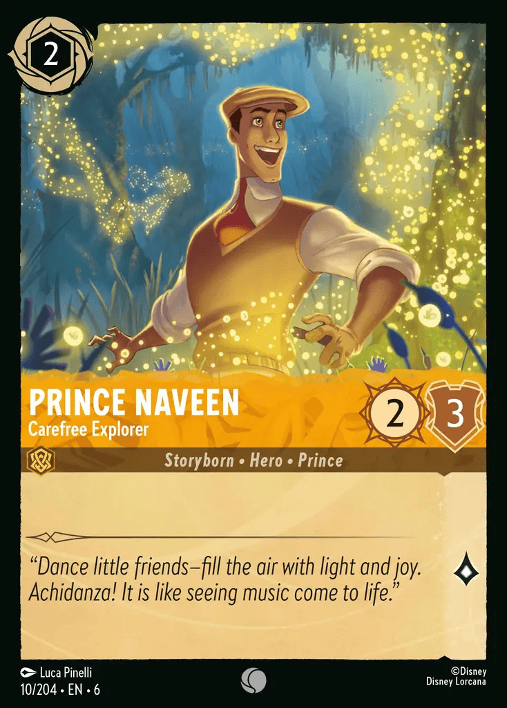 Prince Naveen - Carefree Explorer — Azurite Sea
