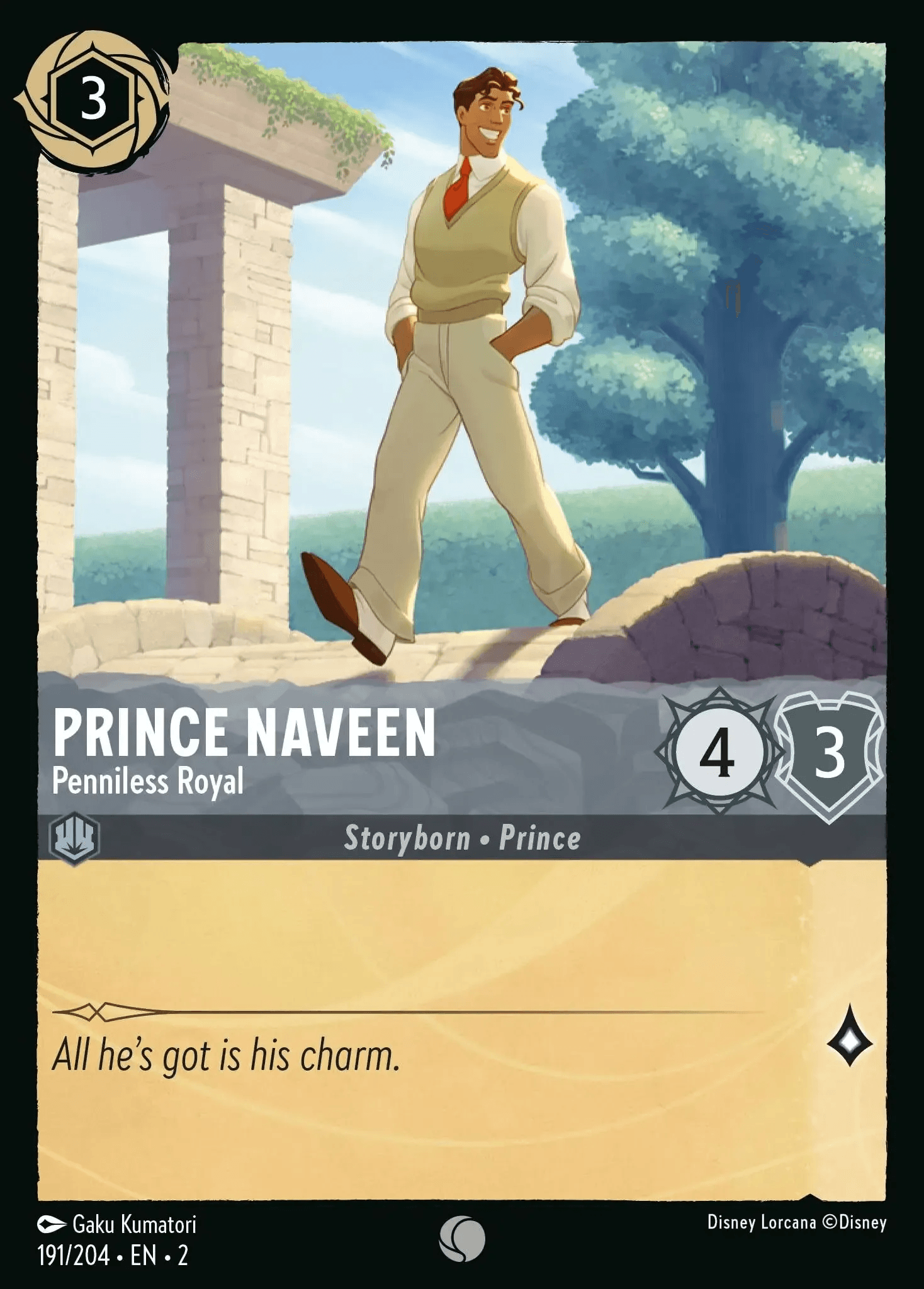 Prince Naveen - Penniless Royal — Rise of the Floodborn