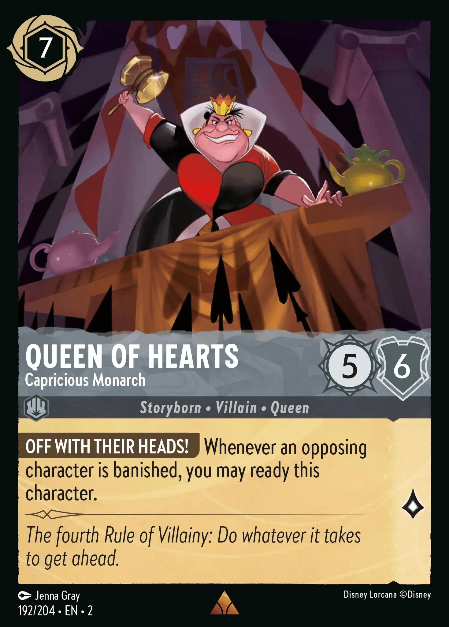Queen Of Hearts - Capricious Monarch — Rise of the Floodborn