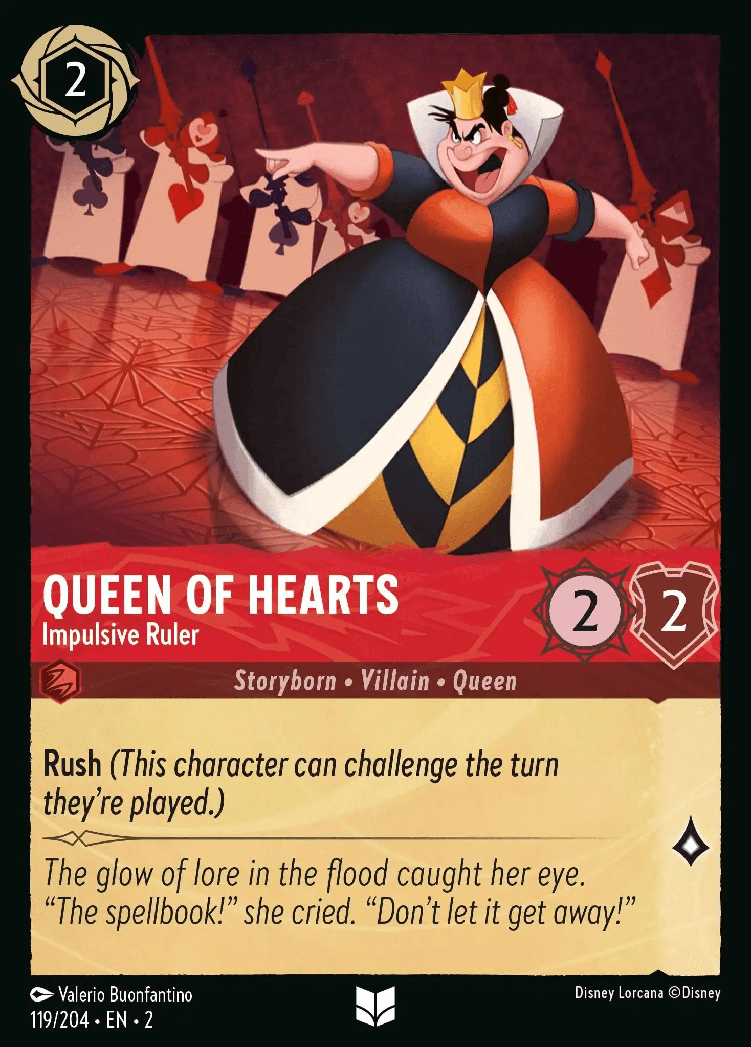 Queen Of Hearts - Impulsive Ruler — Rise of the Floodborn