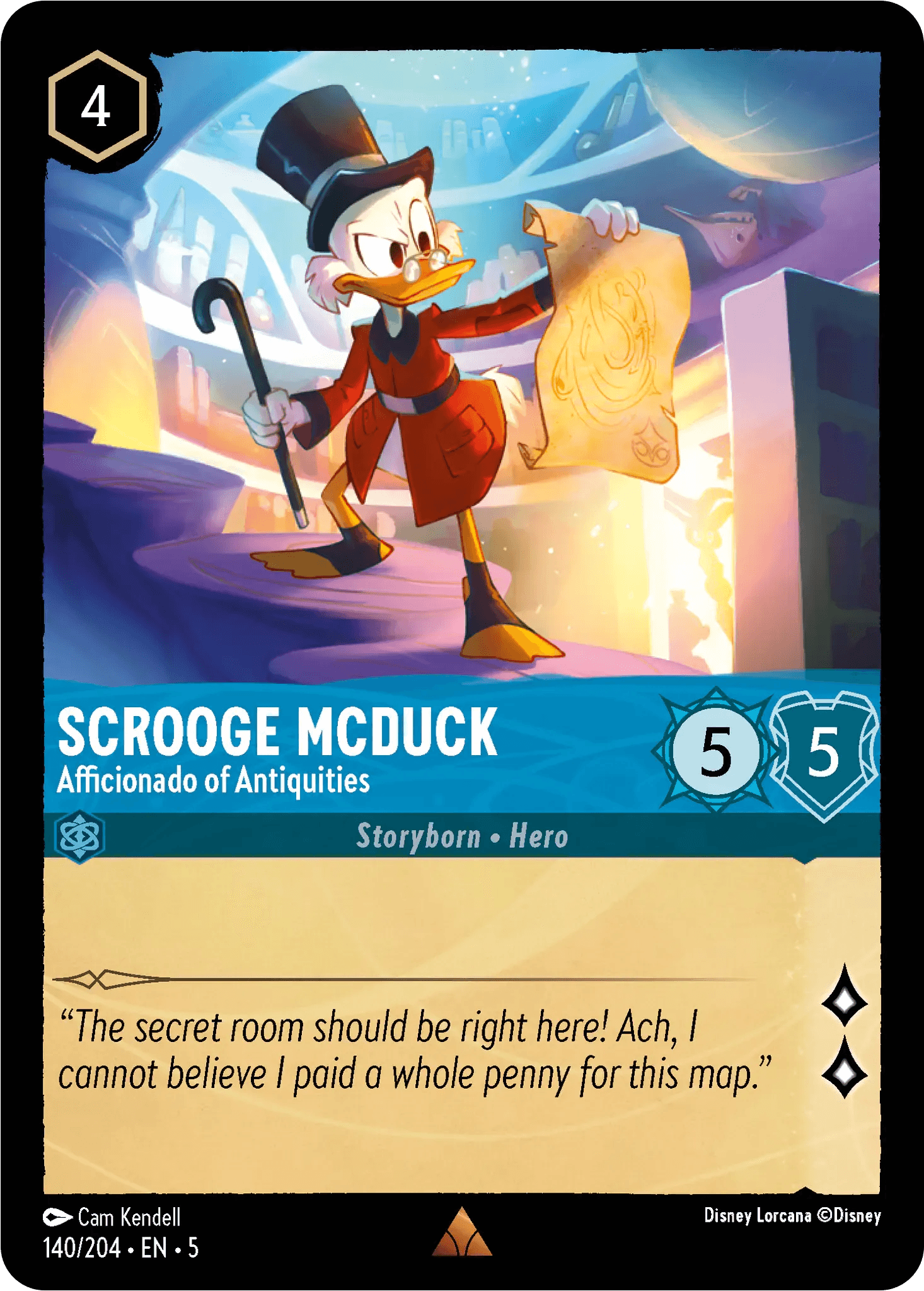 Scrooge McDuck - Afficionado of Antiquities — Shimmering Skies