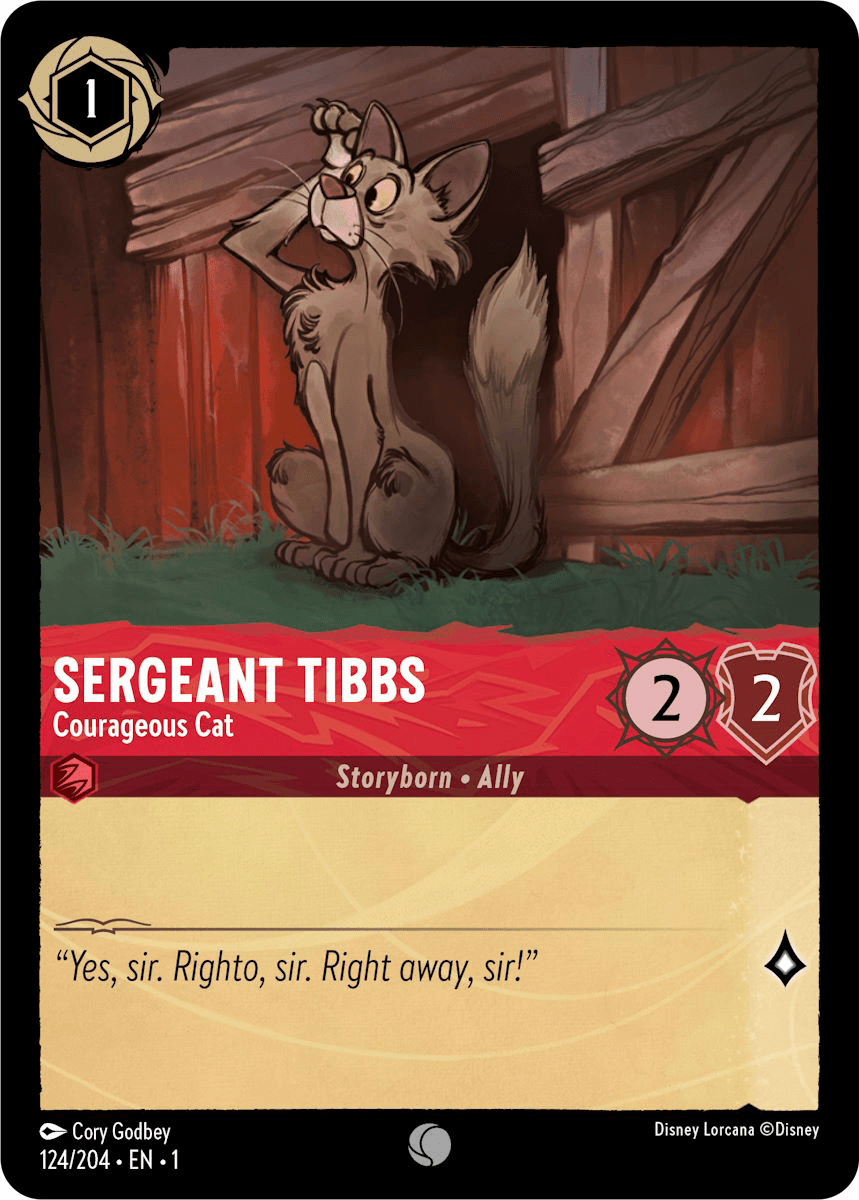Sergeant Tibbs - Courageous Cat — The First Chapter