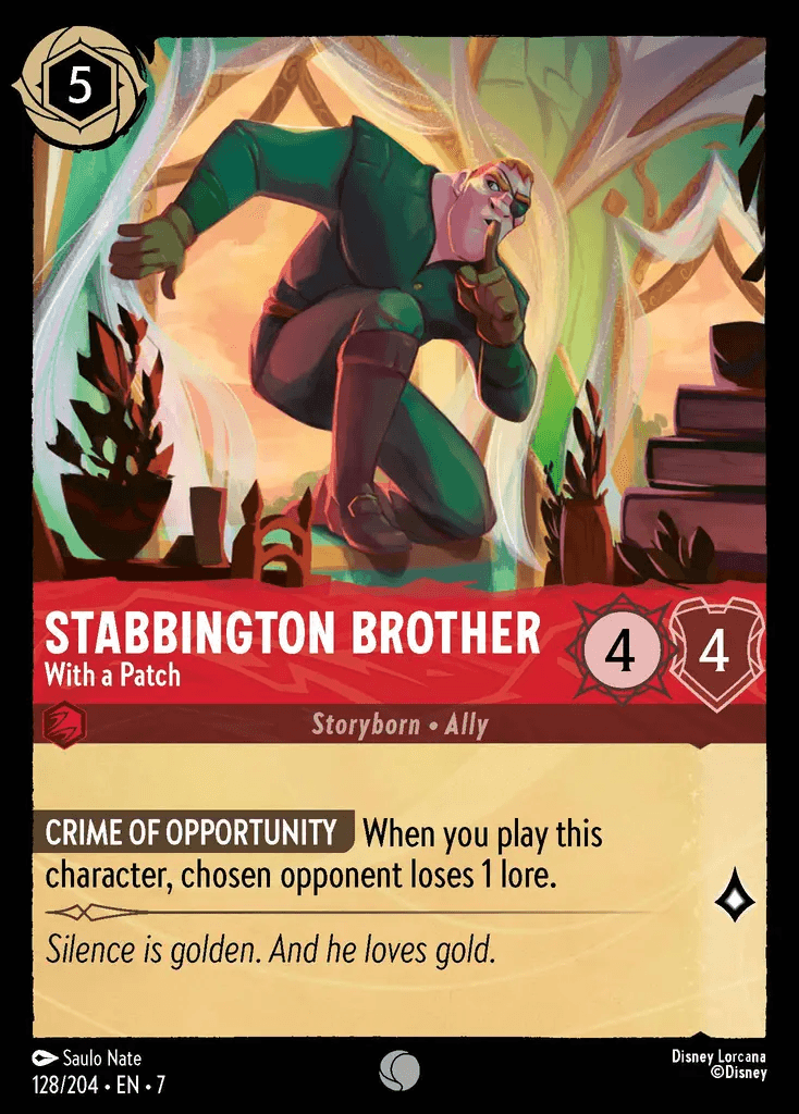 Stabbington Brother - With a Patch — Archazia's Island