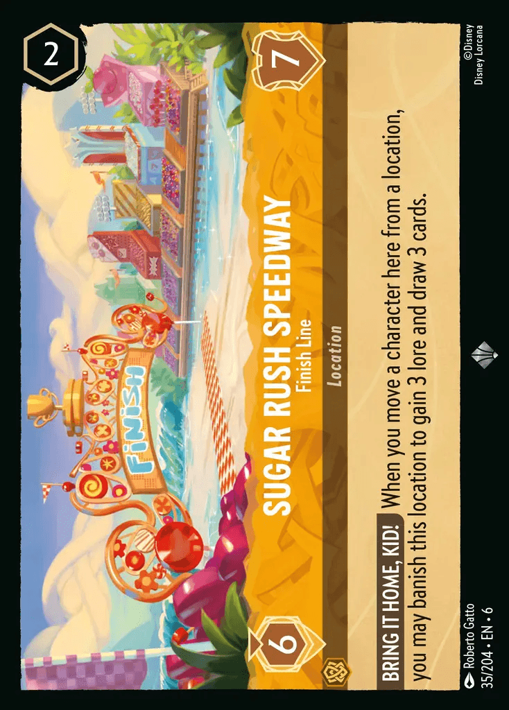 Sugar Rush Speedway - Finish Line — Azurite Sea