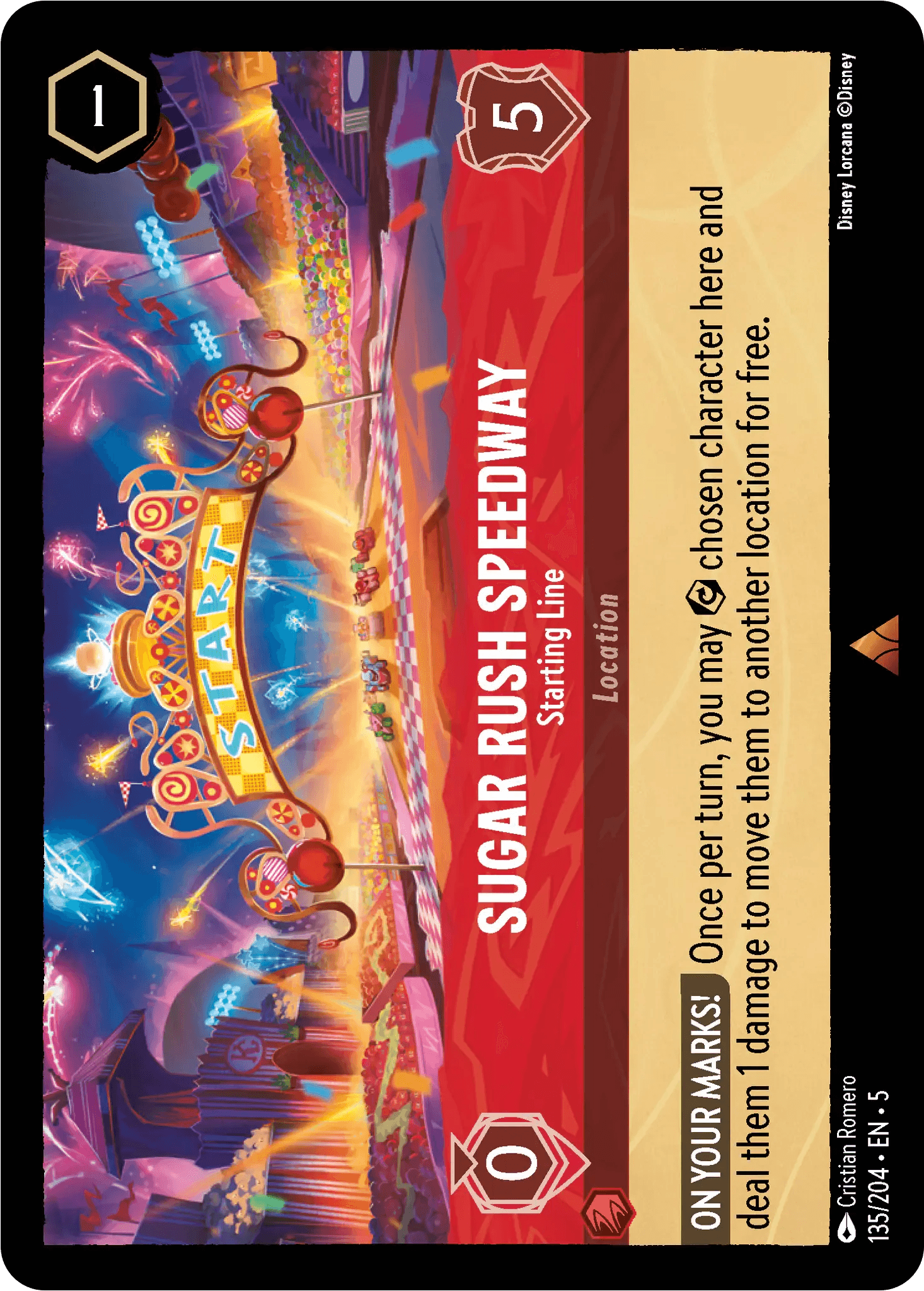 Sugar Rush Speedway - Starting Line — Shimmering Skies