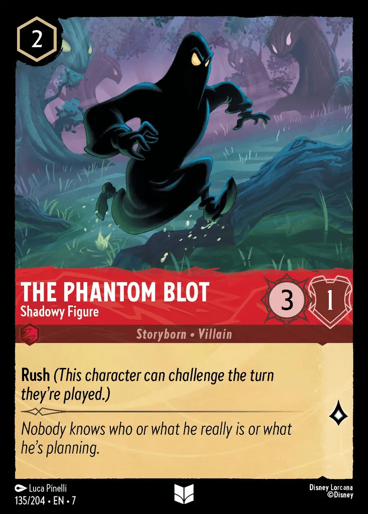 The Phantom Blot - Shadowy Figure — Archazia's Island