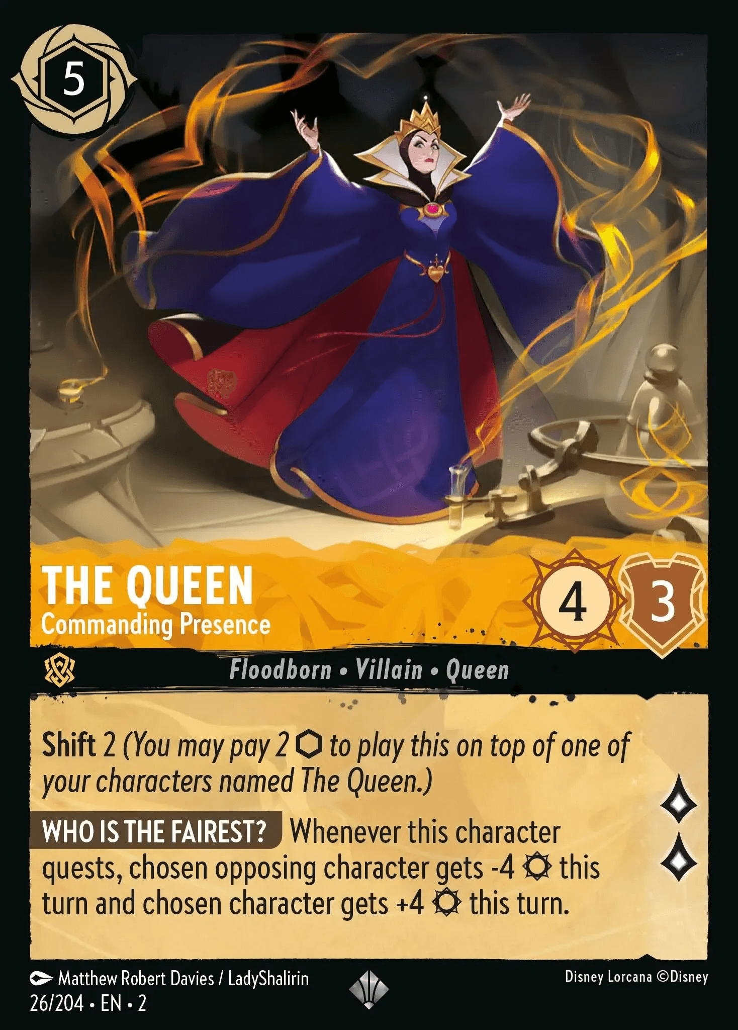 The Queen - Commanding Presence — Rise of the Floodborn