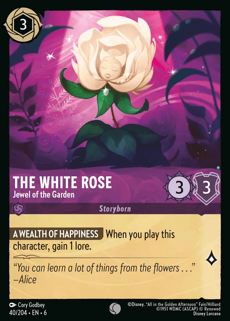 The White Rose - Jewel of the Garden — Azurite Sea