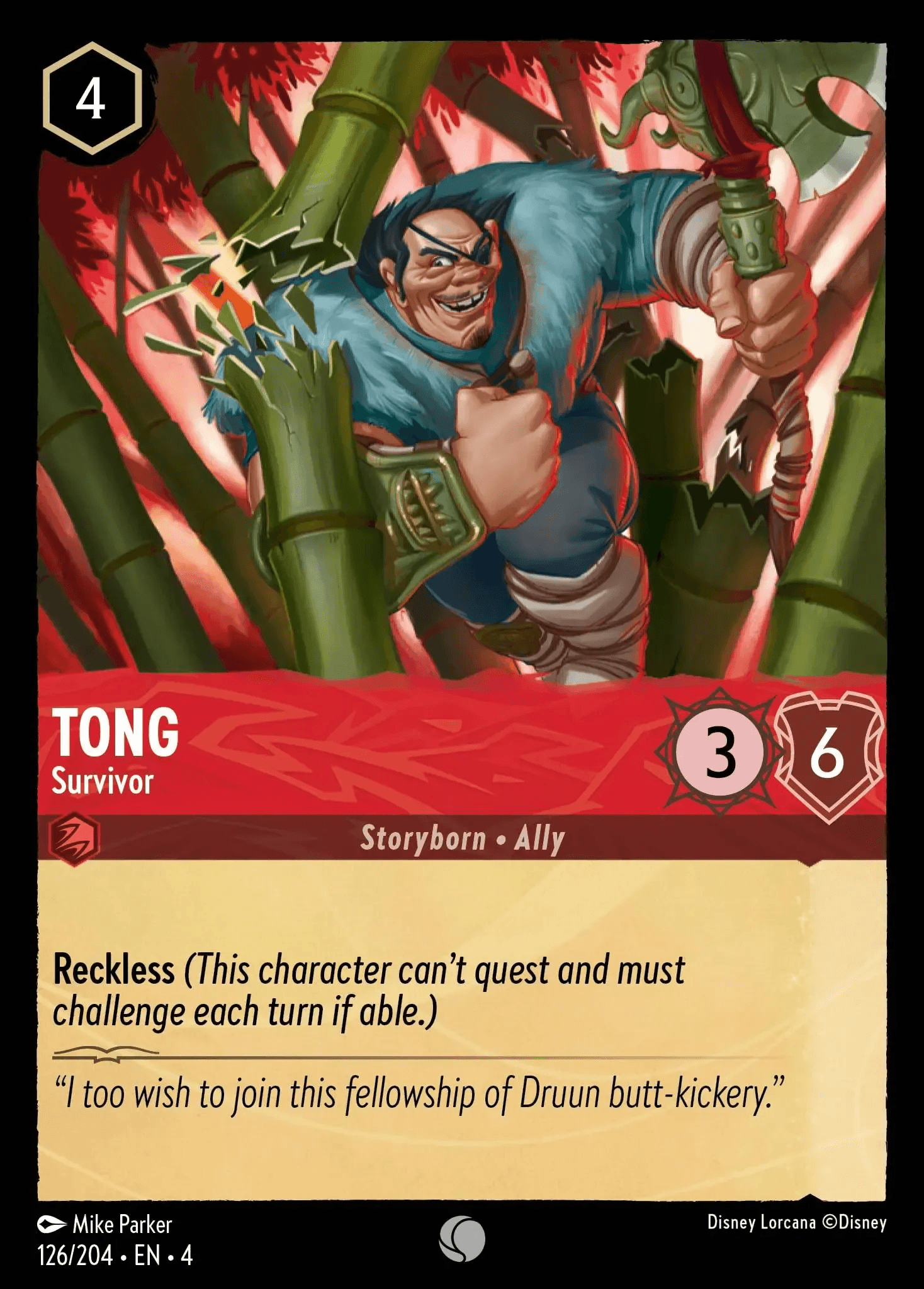Tong - Survivor — Ursula's Return