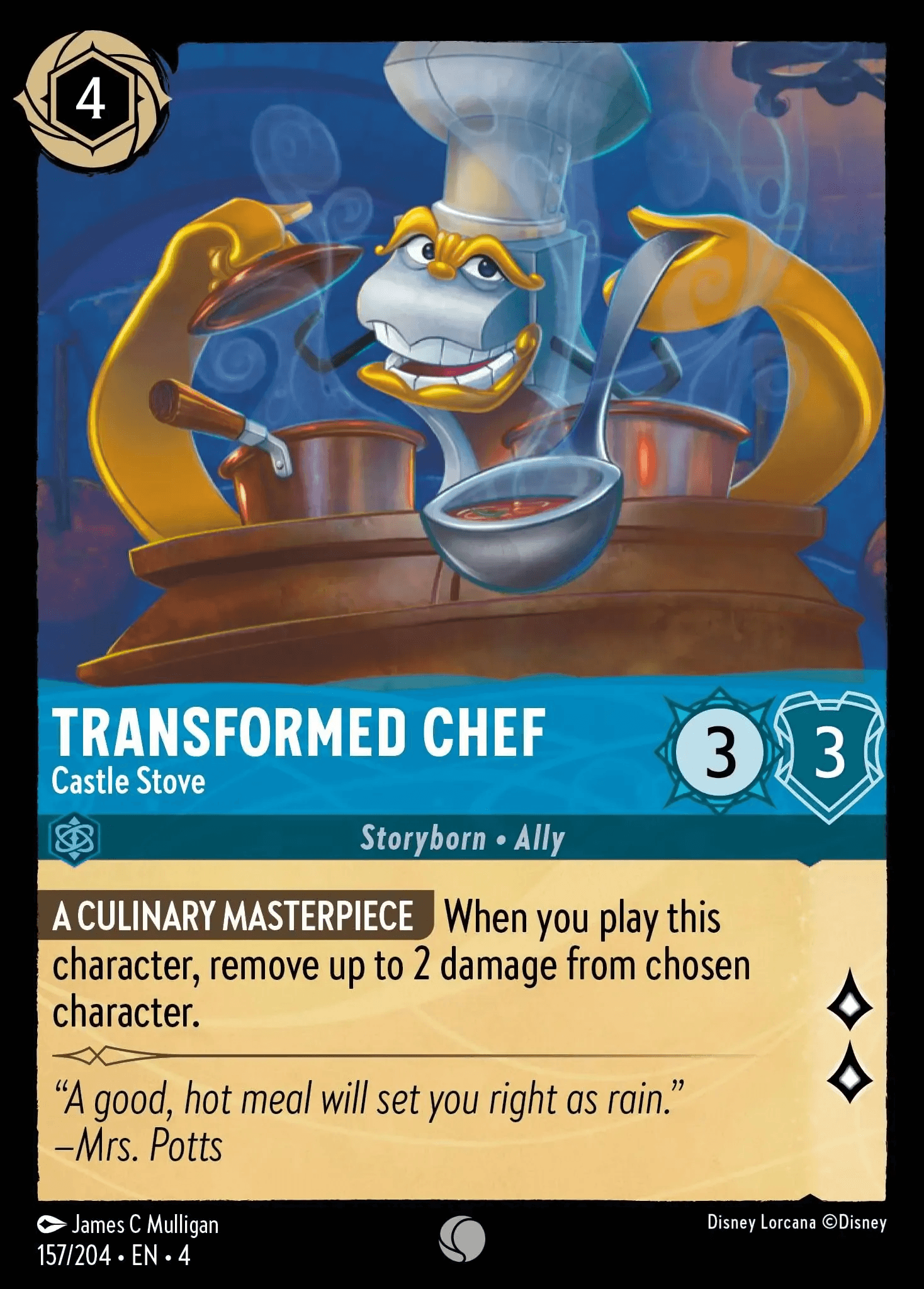 Transformed Chef - Castle Stove — Ursula's Return