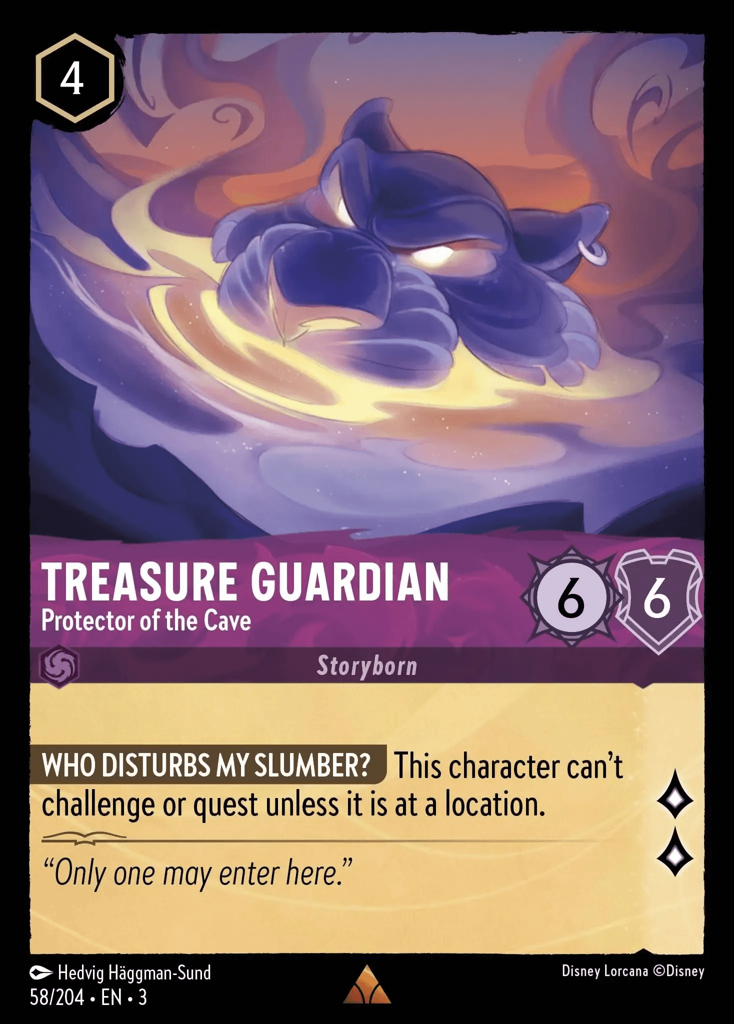 Treasure Guardian - Protector of the Cave — Into the Inklands